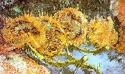 Vincent Van Gogh Four Cut Sunflowers Sweden oil painting reproduction